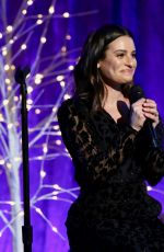 LEA MICHELE Performs at Concert Hall at NY Society for Ethical Culture 12/19/2019