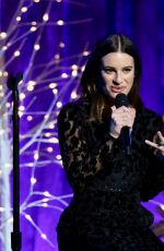 LEA MICHELE Performs at Concert Hall at NY Society for Ethical Culture 12/19/2019
