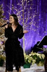 LEA MICHELE Performs at Concert Hall at NY Society for Ethical Culture 12/19/2019