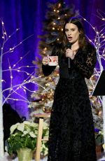 LEA MICHELE Performs at Concert Hall at NY Society for Ethical Culture 12/19/2019