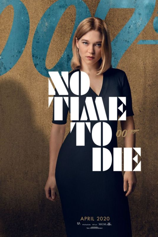 LEA SEYDOUX - No Time To Die (2020) Poster