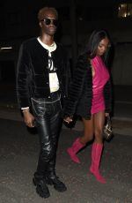 LEOMIE ANDERSON and Lancey Foux Night Out in Los Angeles 12/09/2019