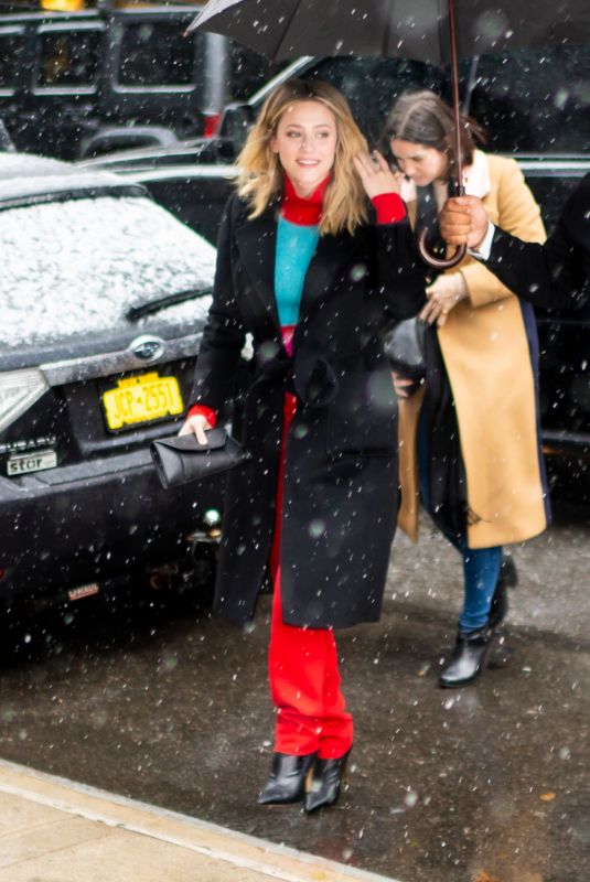 LILI REINHART Out in New York 12/02/2019
