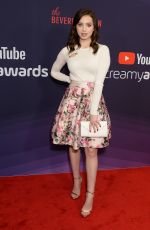 LILIA BUCKINGHAM at 9th Annual Streamy Awards in Beverly Hills 12/13/2019