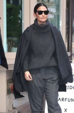 LILY ALDRIDGE Leaves Her Perfume Pop Up in New York 12/11/2019