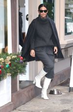LILY ALDRIDGE Leaves Her Perfume Pop Up in New York 12/11/2019