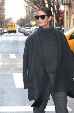 LILY ALDRIDGE Leaves Her Perfume Pop Up in New York 12/11/2019