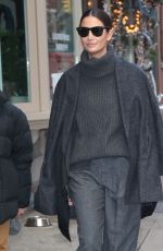 LILY ALDRIDGE Leaves Her Perfume Pop Up in New York 12/11/2019