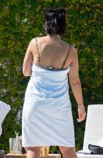LILY ALLEN and David Harbour at a Pool in Miami 12/04/2019