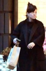 LILY ALLEN Out Shopping in Notting Hill 12/17/2019