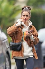 LILY COLLINS Out Shopping in Los Angeles 12/06/2019