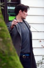 LILY JAMES and Matt Smith Out for Lunch in London 12/04/2019