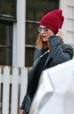 LILY JAMES and Matt Smith Out for Lunch in London 12/04/2019