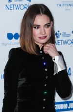 LILY JAMES at British Independent Film Awards 2019 in London 12/01/2019