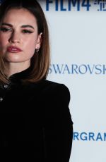 LILY JAMES at British Independent Film Awards 2019 in London 12/01/2019