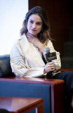LILY JAMES Hosts a Masterclass at 4th International Film Festival & Awards in Macao 12/08/2019