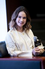LILY JAMES Hosts a Masterclass at 4th International Film Festival & Awards in Macao 12/08/2019