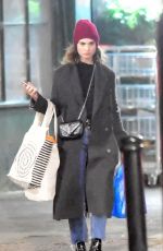 LILY JAMES Out Shopping in London 12/04/2019
