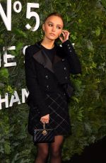 LILY-ROSE DEPP at Chanel No. 5 In the Snow Party in New york 12/10/2019