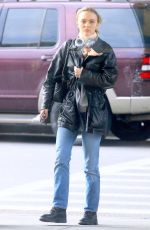 LILY-ROSE DEPP at JFK Airport in New York 12/06/2019