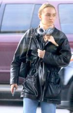 LILY-ROSE DEPP at JFK Airport in New York 12/06/2019