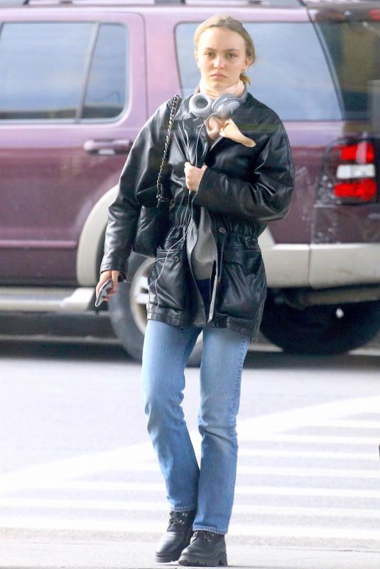 LILY-ROSE DEPP at JFK Airport in New York 12/06/2019