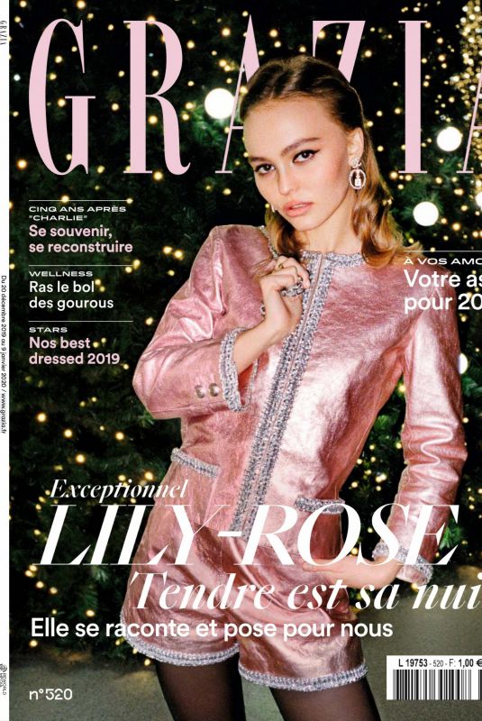 LILY-ROSE DEPP in Grazia Magazine, France December 2019