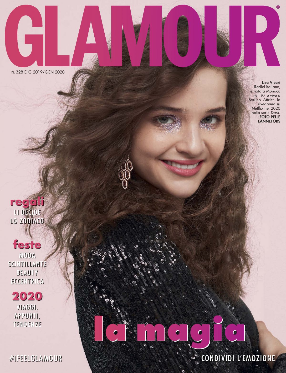 Lisa Vicari In Glamour Magazine Italy December 2019 January 2020