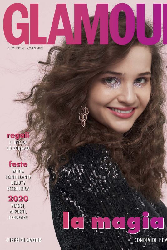 LISA VICARI in Glamour Magazine, Italy December 2019/January 2020
