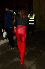 LIZZIE CUNDY Arrives at Emma Bunton