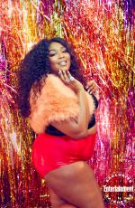 LIZZO in Entertainment Weekly Magazine, December 2019