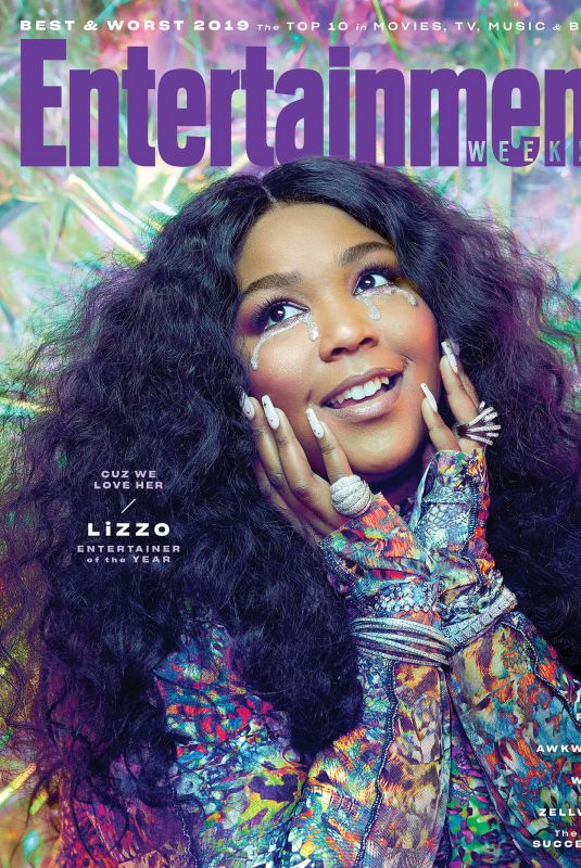 LIZZO in Entertainment Weekly Magazine, December 2019