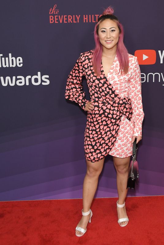LIZZY CAPRI at 9th Annual Streamy Awards in Beverly Hills 12/13/2019