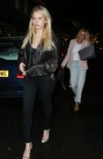 LOTTIE MOSS, AMBER DAVIES and AMBER TURNER at XR Restaurant in London 12/17/2019
