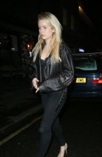 LOTTIE MOSS Night Out in London 12/17/2019