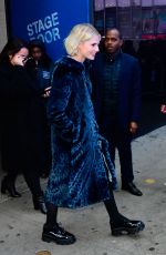 LUCY BOYNTON Arrives at Good Morning America in New York 12/04/2019