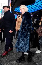 LUCY BOYNTON Arrives at Good Morning America in New York 12/04/2019