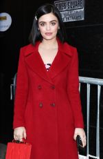 LUCY HALE at Good Morning America in New York 12/31/2019