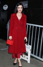LUCY HALE at Good Morning America in New York 12/31/2019