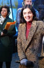 LUCY HALE at Rehearsals for 2020 New Year