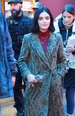 LUCY HALE at Rehearsals for 2020 New Year