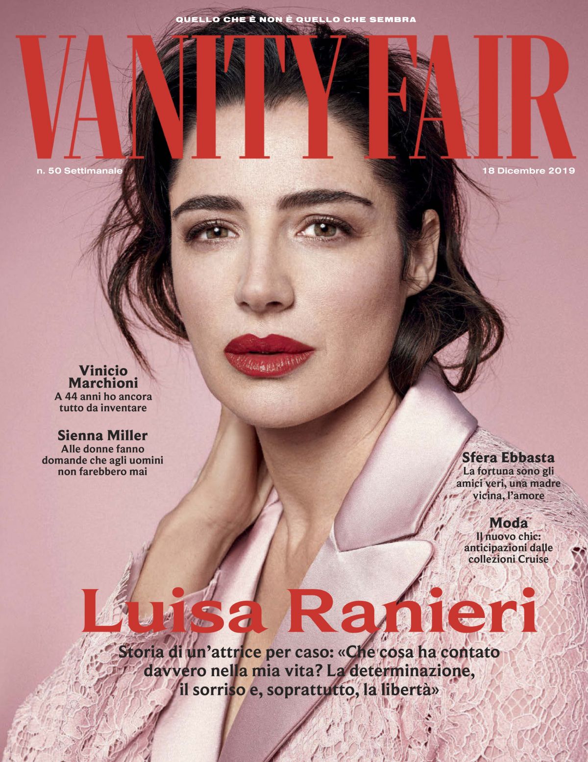 LUISA RANIERI in Vanity Fair Magazine, Italy December 2019 – HawtCelebs