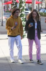 MADDIE ZIEGLER Out Shopping on Rodeo Drive in Los Angeles 12/02/2019