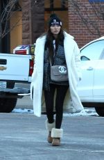 MADISON BEER and Nasser Alfallah Out Shopping in Aspen 12/26/2019