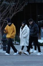 MADISON BEER and Nasser Alfallah Out Shopping in Aspen 12/26/2019