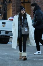 MADISON BEER and Nasser Alfallah Out Shopping in Aspen 12/26/2019