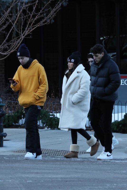 MADISON BEER and Nasser Alfallah Out Shopping in Aspen 12/26/2019