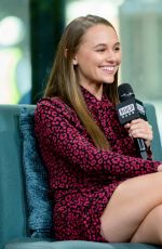 MADISON ISMEAN at AOL Build in New York 12/12/2019