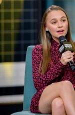 MADISON ISMEAN at AOL Build in New York 12/12/2019