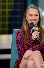 MADISON ISMEAN at AOL Build in New York 12/12/2019